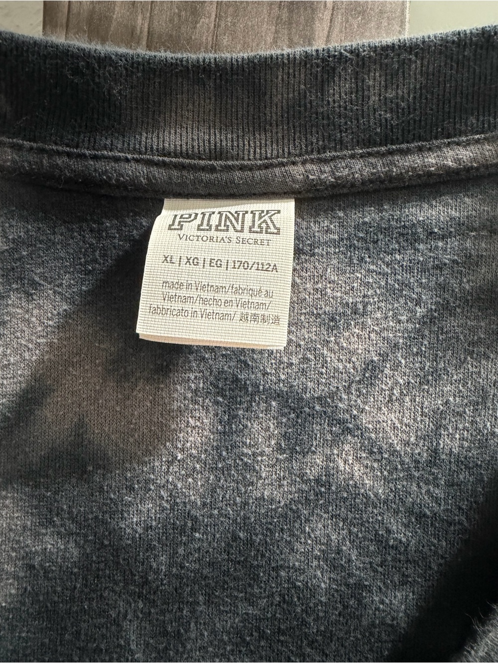 Pink Victoria Secret Terry pullover - Picture 4 of 4